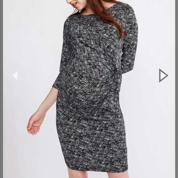 Stretchy maternity dress - Picture 2 of 8